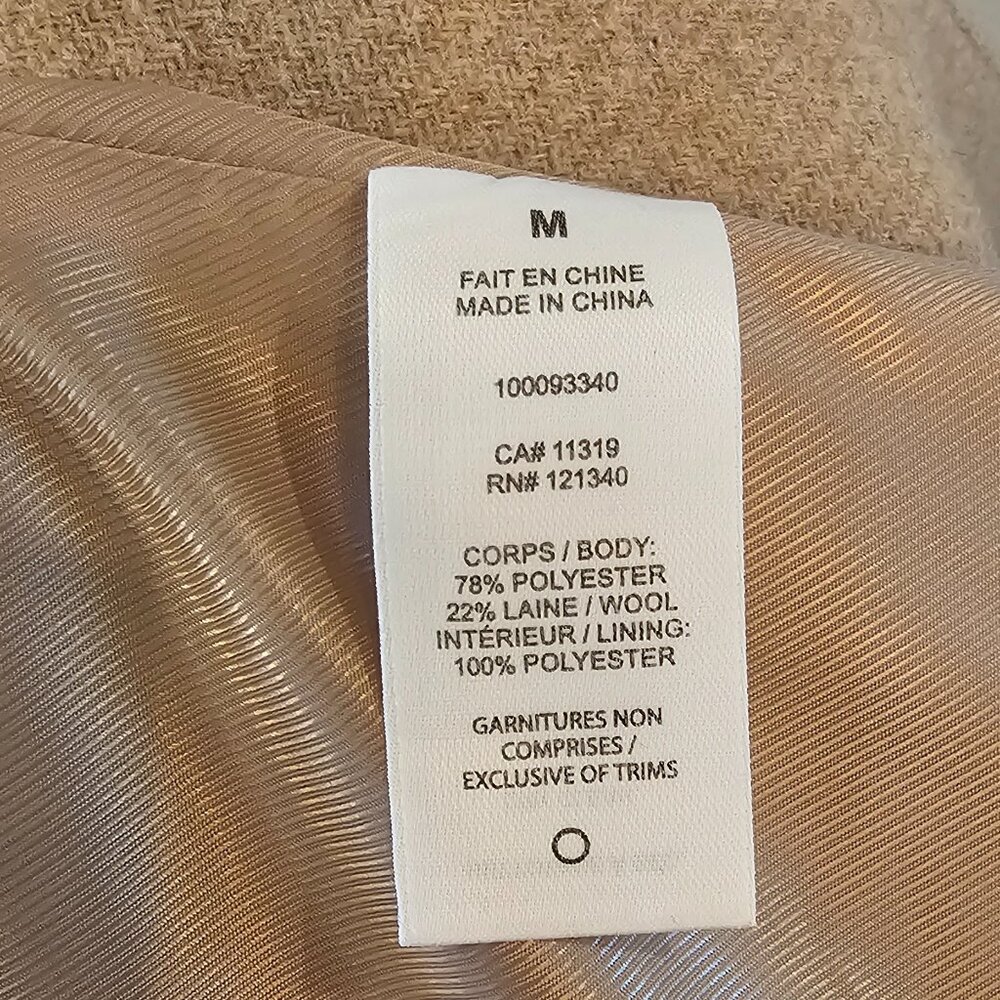 DYNAMITE wool coat - Picture 4 of 15